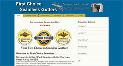 Desktop Screenshot of firstchoiceseamless.com