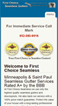 Mobile Screenshot of firstchoiceseamless.com